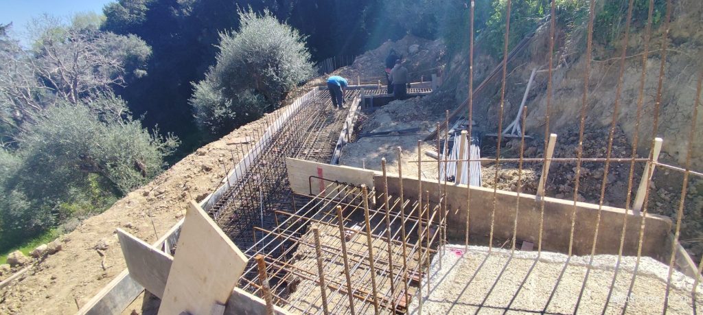 Pool foundations. Stone. #week&nbsp;73